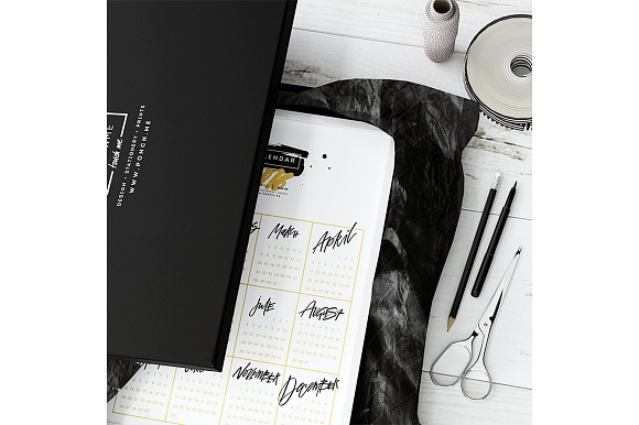 Calendar 2016  in Stationery Templates - product preview 1