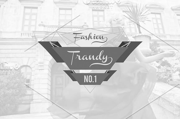 26 vector Badges Monochrome-fashion  in Logo Templates - product preview 6