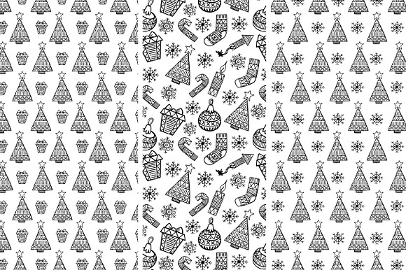 Christmas sketch design in Illustrations - product preview 3