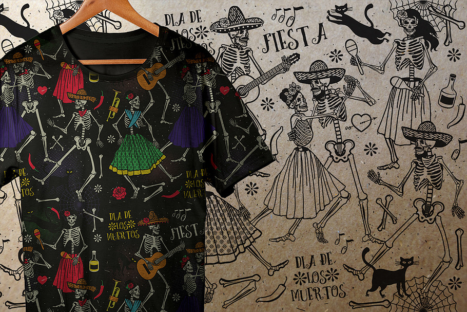 Day of the Dead Collection.Vol. 1 in Patterns - product preview 8
