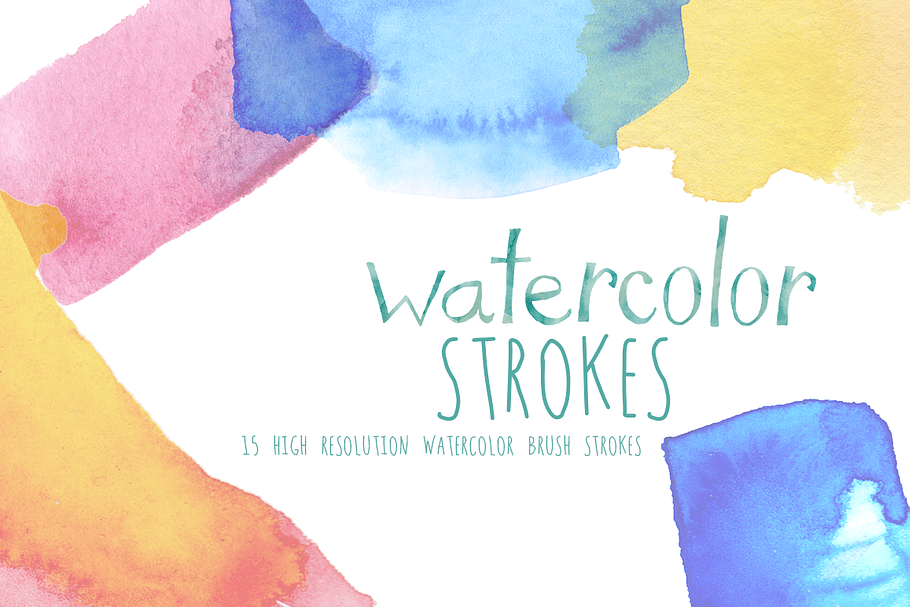 Watercolor Strokes