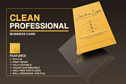 Clean Professional Business Card