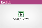 Green Town Logo Template