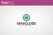 Mini Globe Logo Template