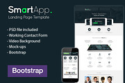 SmartApp - Boostrap Landing Page