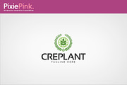Cre Plant Logo Template