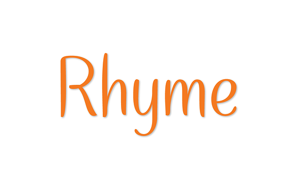 Rhyme in Script Fonts - product preview 1