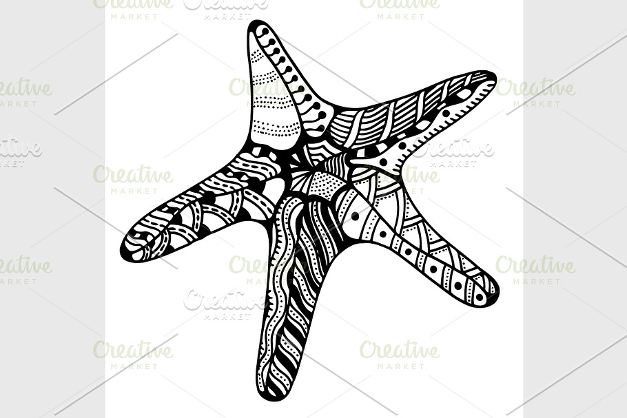 vector Vector starfish