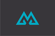 Mountain - Letter M Logo