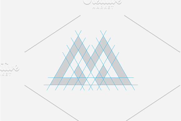Mountain - Letter M Logo in Logo Templates - product preview 2