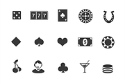 15 Gambling and Casino Icons