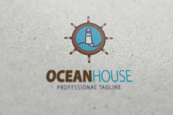 Ocean House Logo in Logo Templates - product preview 2