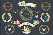 Chalkboard Wreaths Collection