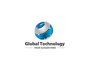 Global Technology Logo Template