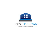 Rent Pelican Logo Template
