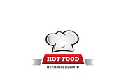 Hot Food Logo Template