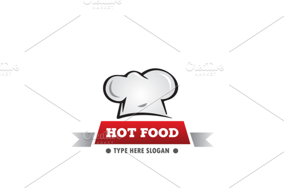 Hot Food Logo Template in Logo Templates - product preview 8