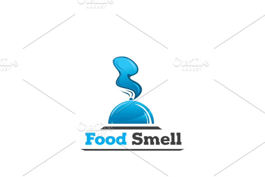 Food Smell Logo Template in Logo Templates - product preview 8