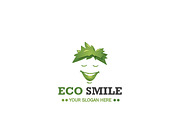 Eco Smile Logo Template