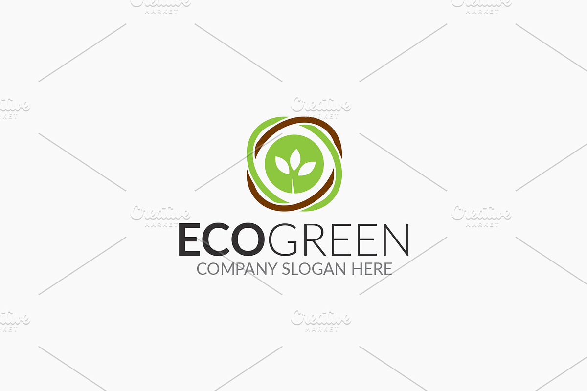 Eco Green Logo in Logo Templates - product preview 8