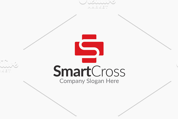 S Letter - Cross Logo