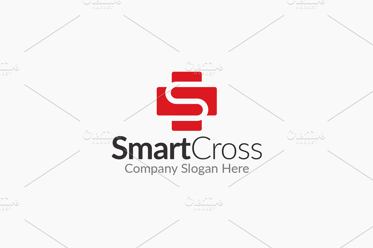 S Letter - Cross Logo in Logo Templates - product preview 8