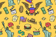 American Doodle set color pattern