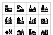 Set icons of factory