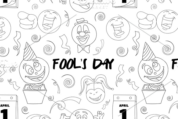 Fools day pattern- 1 April