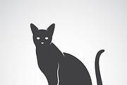 Vector image of an cat