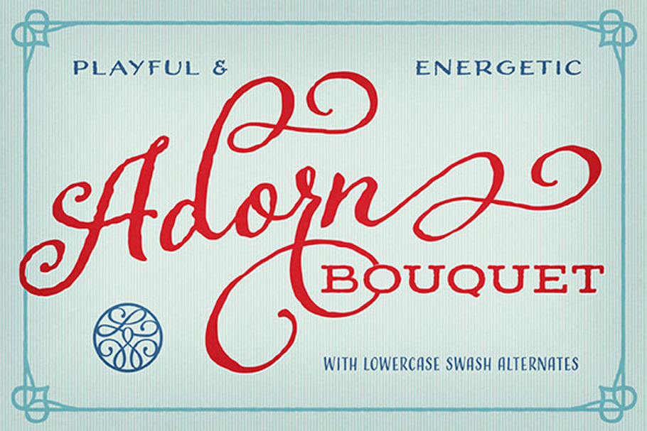 Adorn Bouquet in Script Fonts - product preview 8