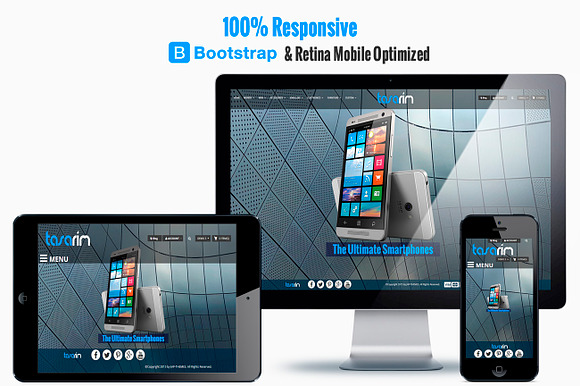 Tasarim Responsive Magento Theme in Magento Themes - product preview 2