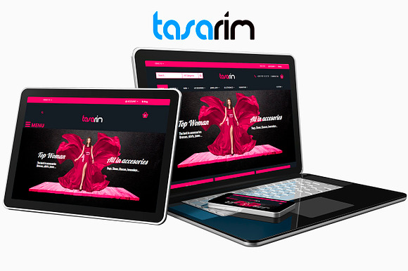 Tasarim Responsive Magento Theme in Magento Themes - product preview 3