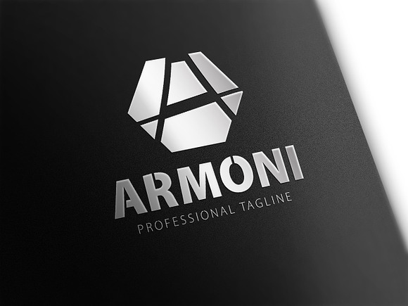 Armoni / A Letter Logo in Logo Templates - product preview 2