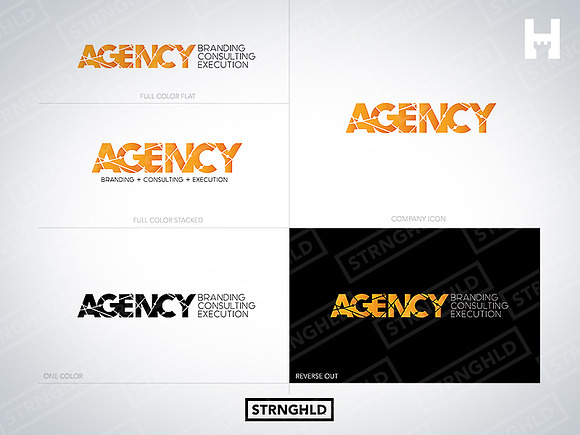 Logo Template - Agency in Logo Templates - product preview 1
