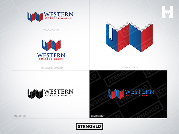 Logo Template - College Logo in Logo Templates - product preview 2