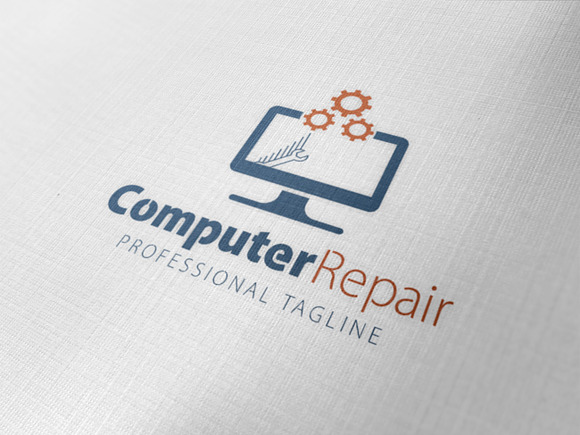 Computer Repair Logo in Logo Templates - product preview 1