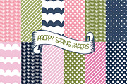 Preppy Spring Papers