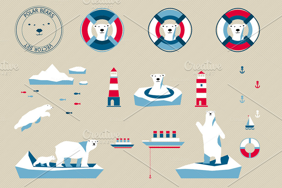 Polar Bears & Nothern sea