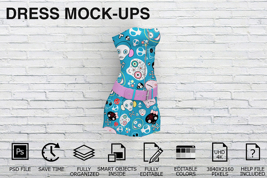 Dress Mockups - Clothing Mockups v6 in Product Mockups - product preview 8