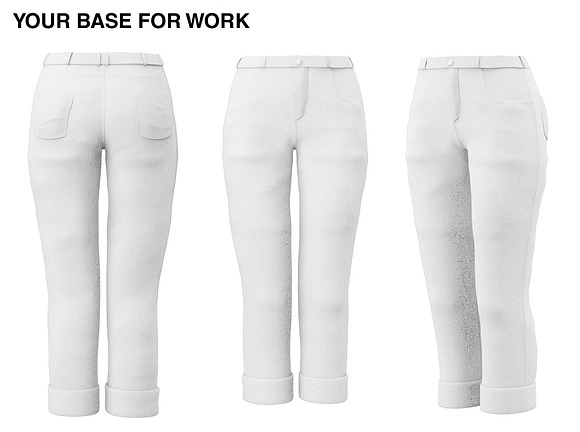 Trousers Mockups - Clothing Mockups in Product Mockups - product preview 1