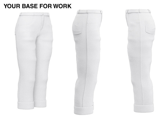 Trousers Mockups - Clothing Mockups in Product Mockups - product preview 5