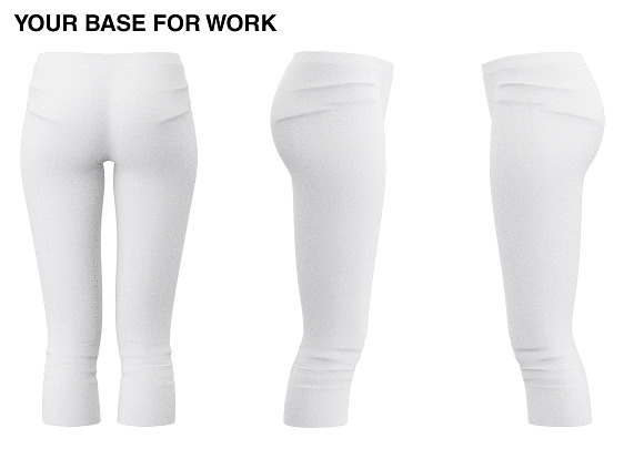 Leggings Mockups - Women Clothing  in Product Mockups - product preview 2