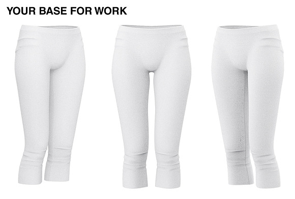 Leggings Mockups - Women Clothing  in Product Mockups - product preview 3