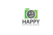 Happy Photography Logo Template