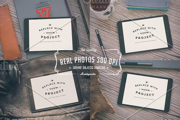 8 Hip iPad mock-ups Bundle in Product Mockups - product preview 1