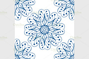 Vector blue pattern