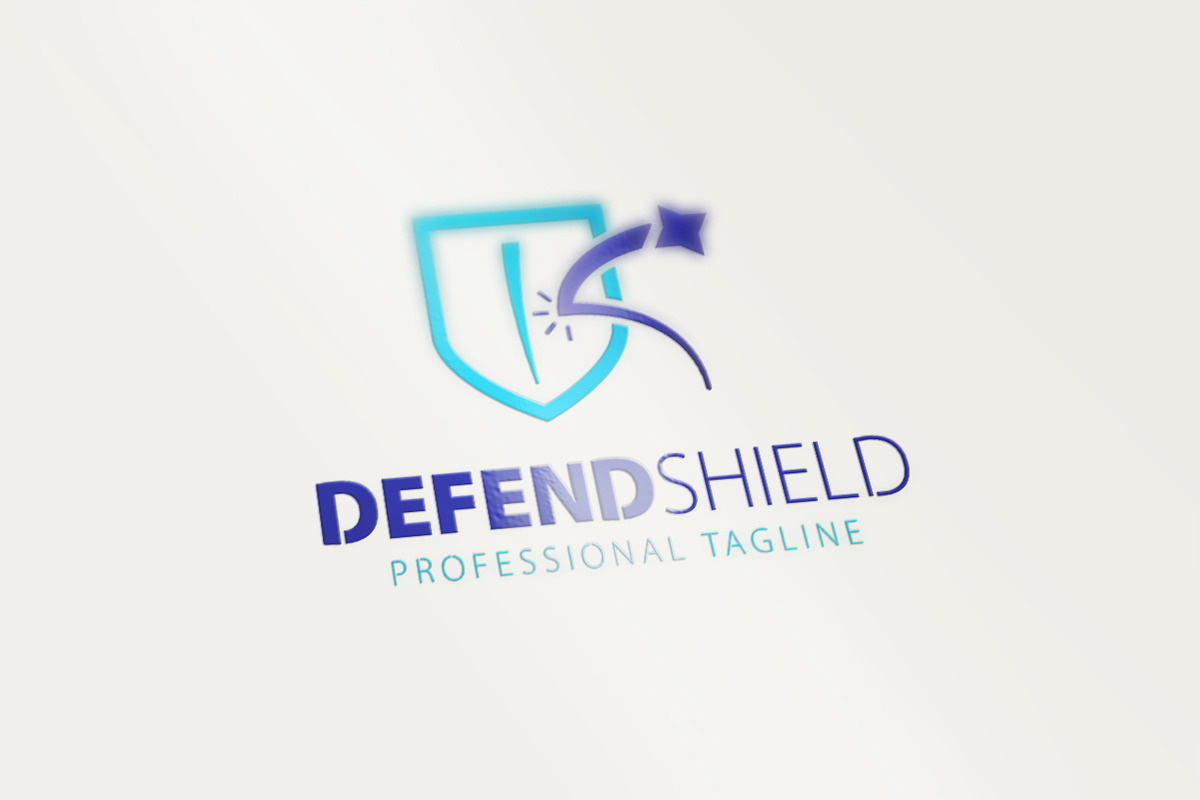 Defend Shield Logo in Logo Templates - product preview 8