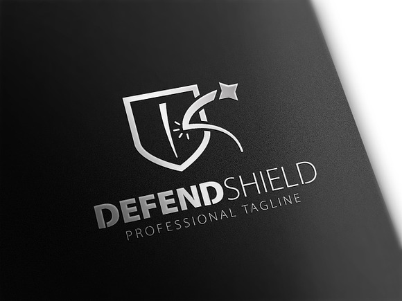 Defend Shield Logo in Logo Templates - product preview 2