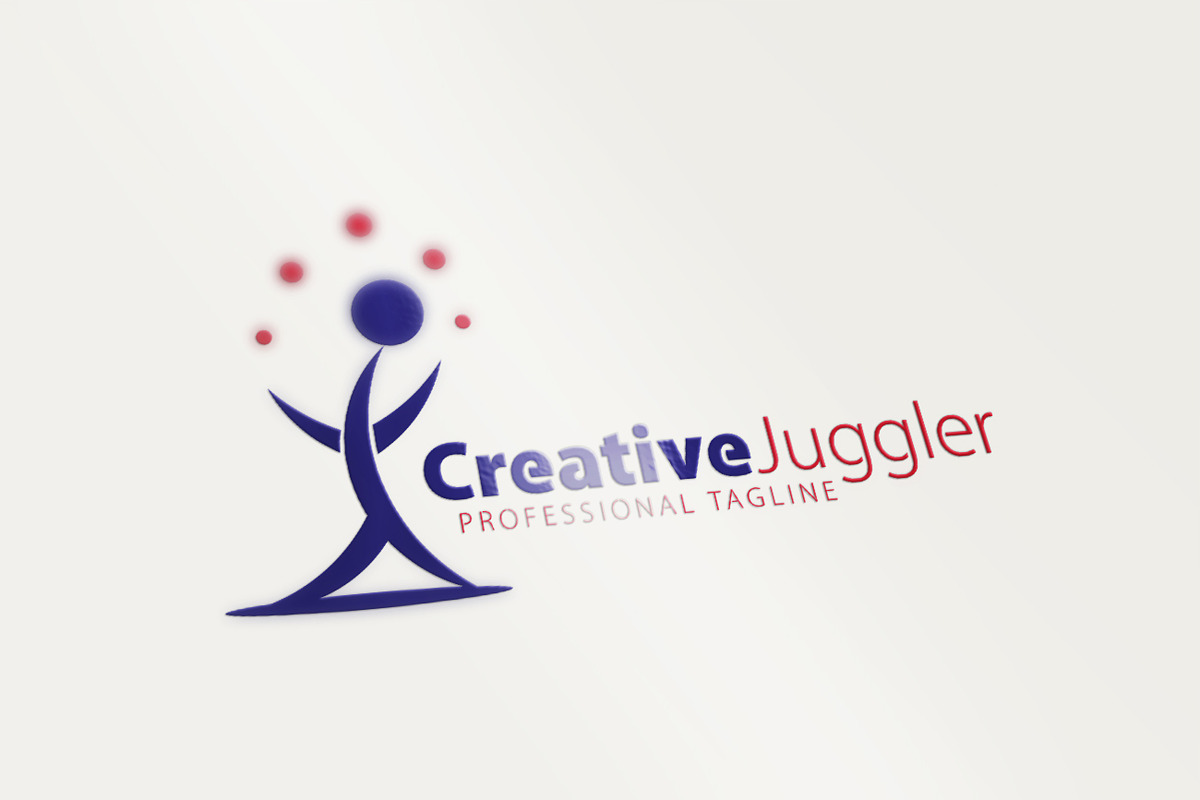 Creative Juggler Logo in Logo Templates - product preview 8